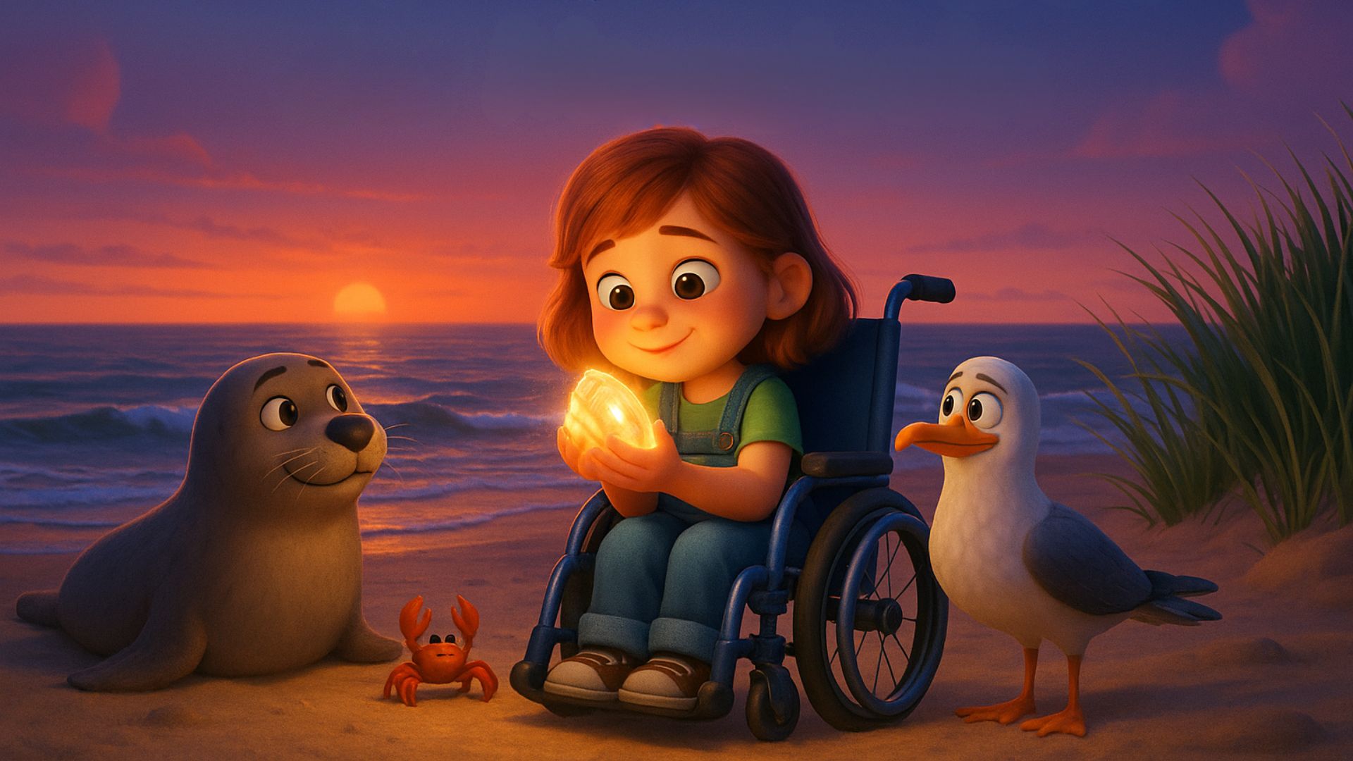 Lena und das Lied der Muscheln – Mutmachgeschichten für Kinder